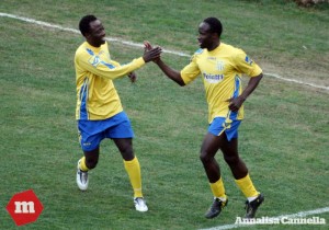 Jimoh e Omolade del Mazara: 25 gol in due finora