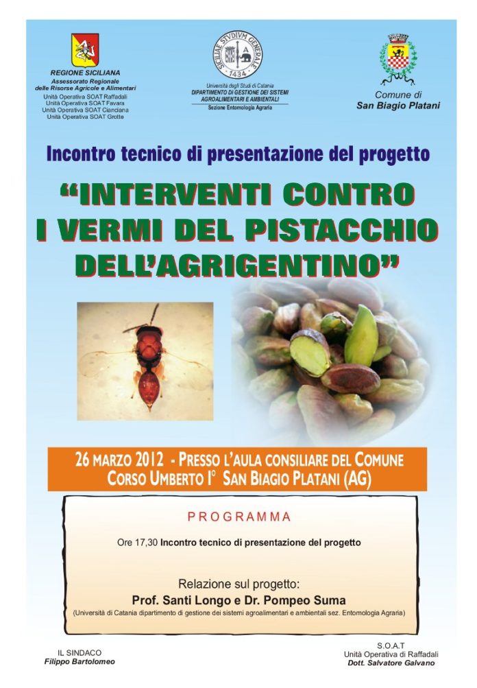 convegno pistacchio
