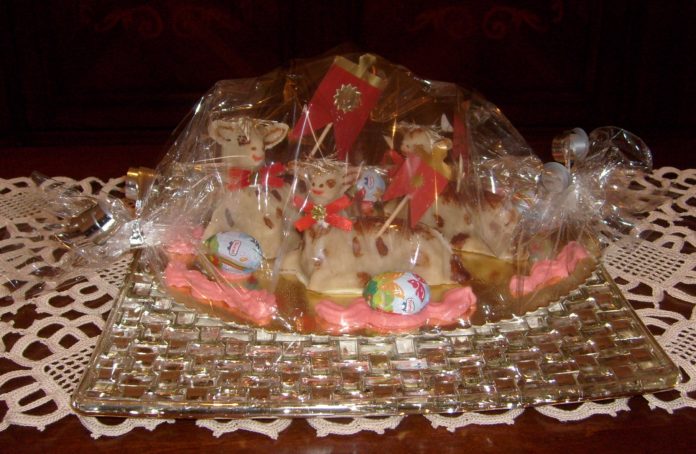 Pecorelle pasquali di pasta reale