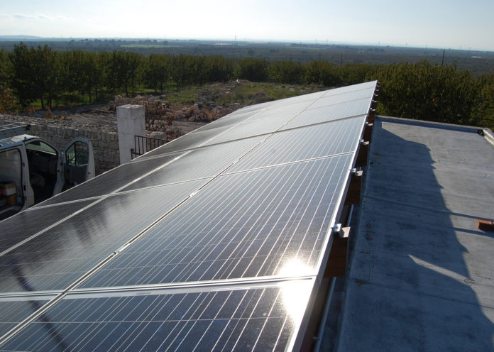 copertura fotovoltaica