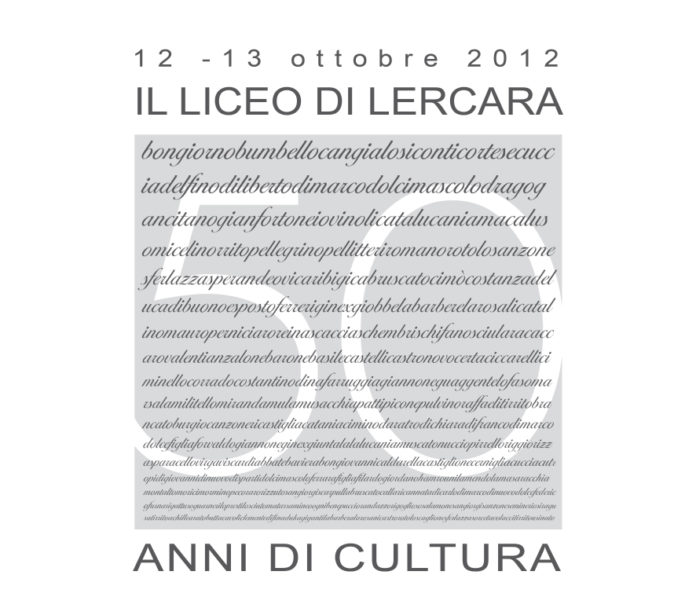 50 anni liceo lercara