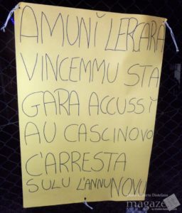 Cartellone Tifosi CF 5 Fair Play Lercara