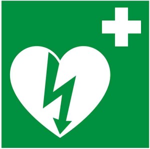 Simbolo Universale del Defibrillatore