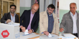 i candidati al voto