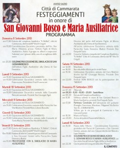 manifesto San Giovanni Bosco 2013
