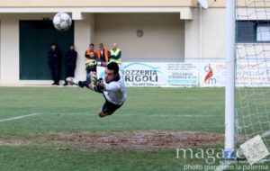 L'esperto portiere Nino Ilardi, arrivato nell'estate del 2011 dal Città di Casteldaccia
