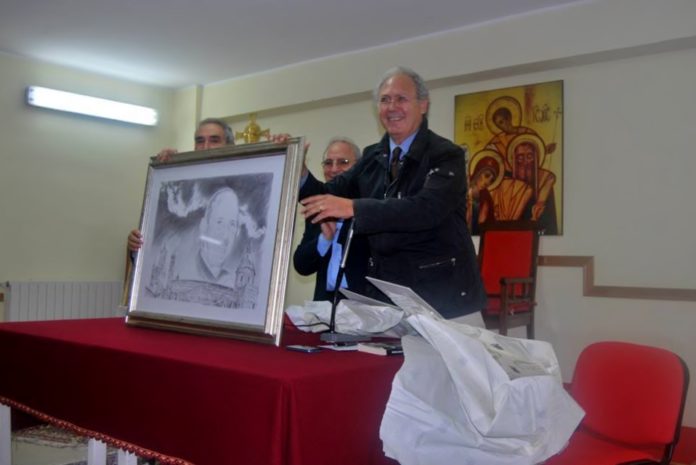 presentazione ritratto di Padre Pino Puglisi
