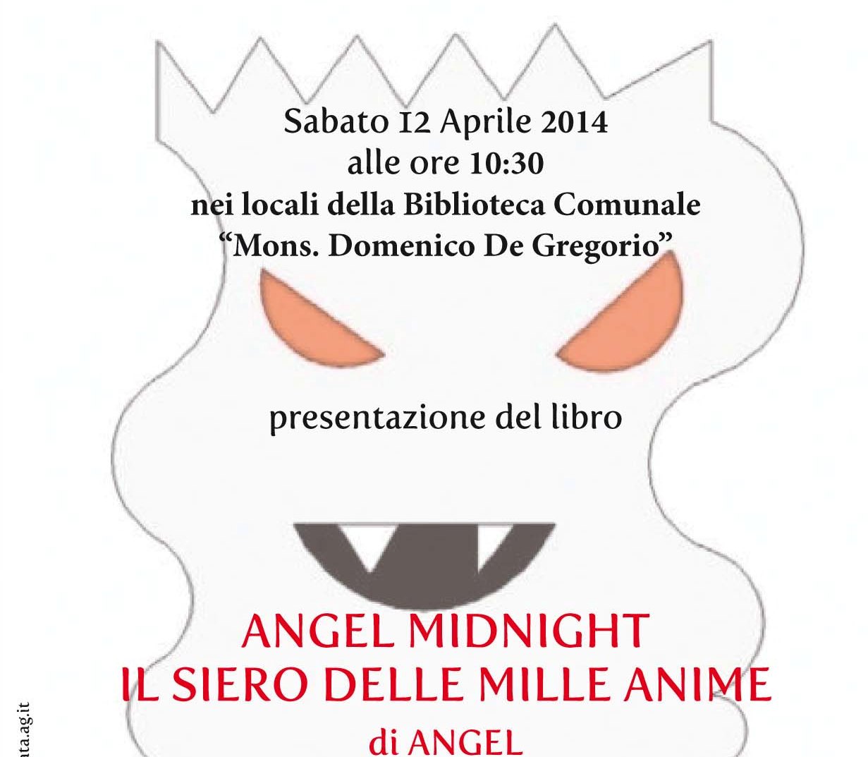 Locandina Angelo La Mendola
