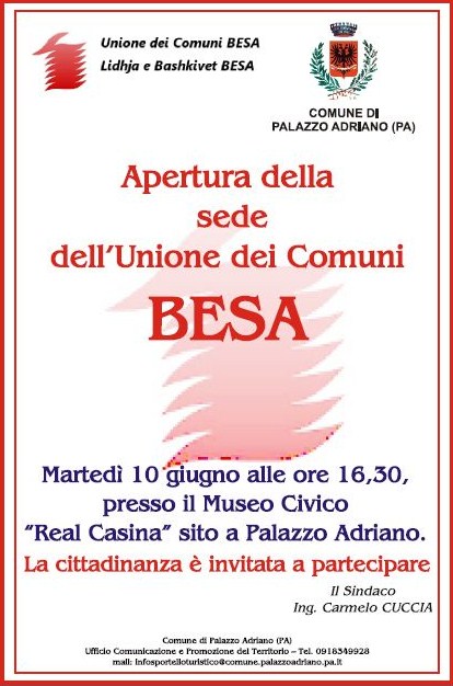 unione comuni besa