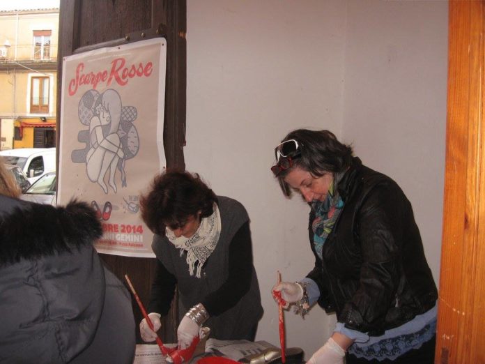 SCARPE ROSSE