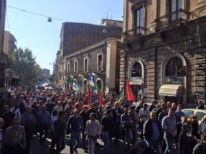 forestali sicilia protesta