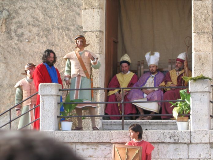 pasqua a Palazzo Adriano