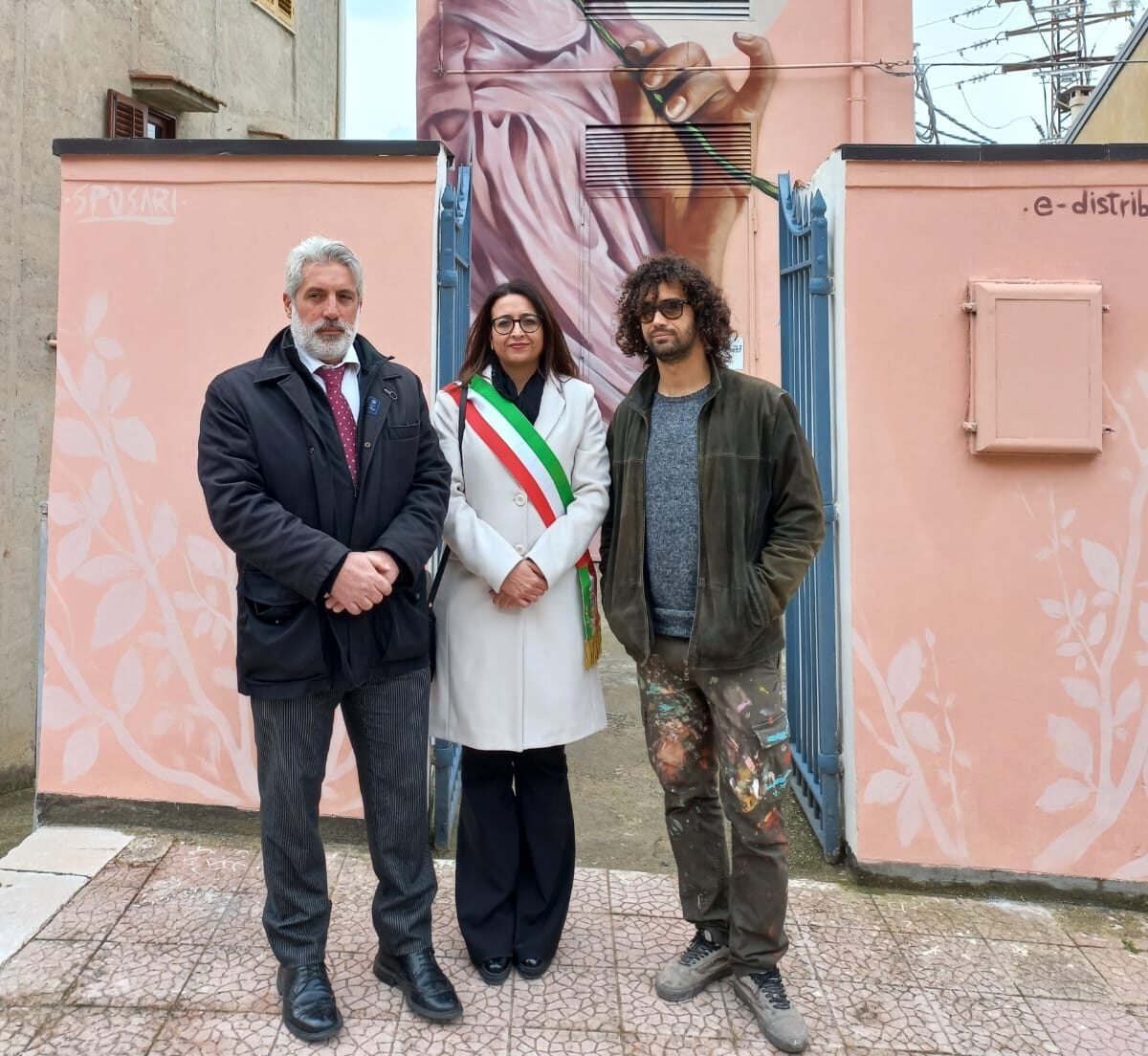 Murales Rosa senza spine_1
